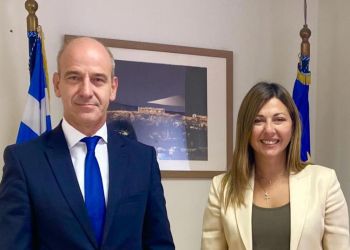 Στην Υφυπουργού Τουρισμού Σοφία Ζαχαράκη ο Φώντας Μπαραλιάκος για τον χειμερινό τουρισμό