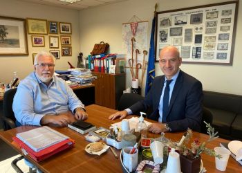 Στον Παπαγιαννίδη ο Μπαραλιάκος για το αρδευτικό, τους Νέους Αγρότες και τα Σχέδια Βελτίωσης