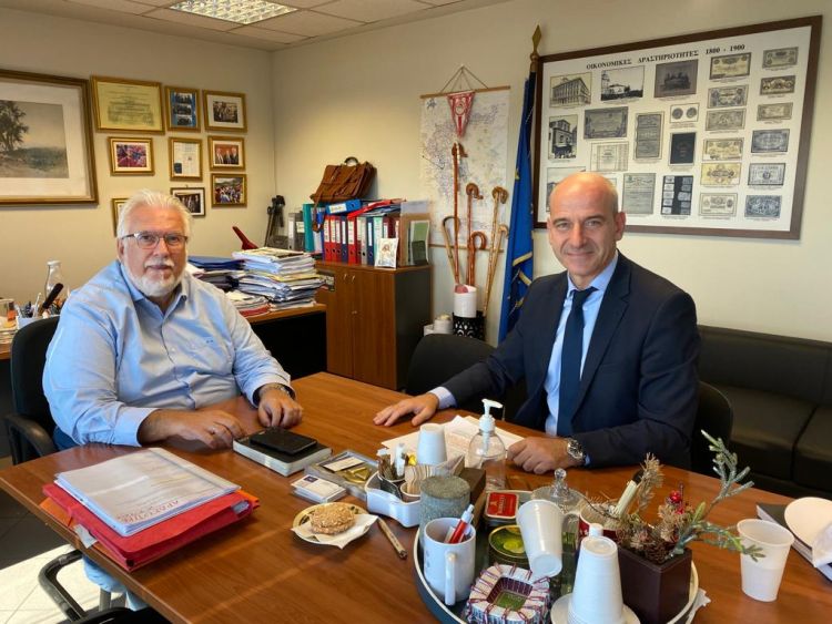 Στον Παπαγιαννίδη ο Μπαραλιάκος για το αρδευτικό, τους Νέους Αγρότες και τα Σχέδια Βελτίωσης