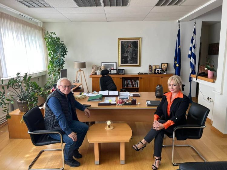 Συνάντηση της Αντιπεριφερειάρχη Πιερίας με τον ΟΡΦΕΟ εν όψει του 52ου Φεστιβάλ Ολύμπου