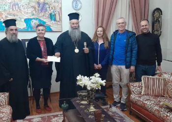 Συνάντηση του  Μητροπολίτη Κίτρους με επίκεντρο τον 7ο Δρόμο Αλληλεγγύης του Ι.Ν.  Αγίου Χαραλάμπους Κατερίνης