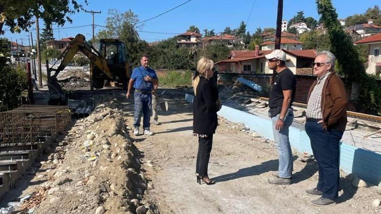 Συντήρηση της γέφυρας του ρέματος Καταχά από την Περιφερειακή Ενότητα Πιερίας