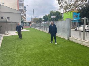 2ο Δημοτικό Σχολείο Κατερίνης: Χρώμα & ασφάλεια στον αύλειο χώρο του