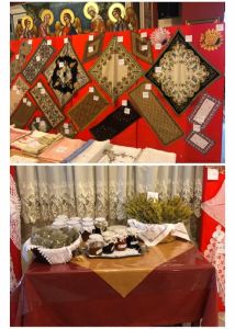 Έκθεση  εργοχείρων  στον Ιερό Ναό Αγίων Χριστοφόρου και Ευθυμίου