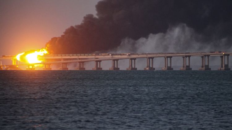 Βλαντίμιρ Πούτιν: «Ουκρανικό τρομοκρατικό χτύπημα η έκρηξη στη γέφυρα»