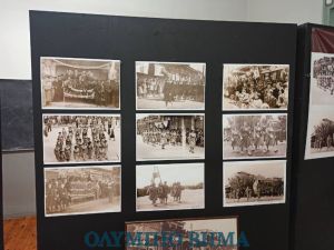 Δάφνινα στεφάνια φόρος τιμής στην Εθνική μας επέτειο 