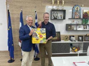 Δήμος Κατερίνης: Υποδοχή των αντιπροσωπειών Μάινταλ Γερμανίας & Μόουσμπουργκ Αυστρίας από τον Δήμαρχο