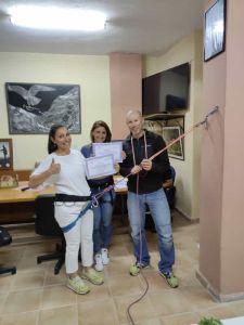 Ε.Ο.Σ Κατερίνης: Απονομή Βεβαιώσεων στους επιτυχόντες αθλητές της σχολής αναρρίχησης βράχου αρχαρίων.