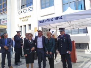 Επιμελητήριο Πιερίας: Δωρεά δύο μοτοσυκλετών στην ομάδα ΔΙΑΣ του αστυνομικού τμήματος Κατερίνης