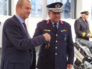 Επιμελητήριο Πιερίας: Δωρεά δύο μοτοσυκλετών στην ομάδα ΔΙΑΣ του αστυνομικού τμήματος Κατερίνης