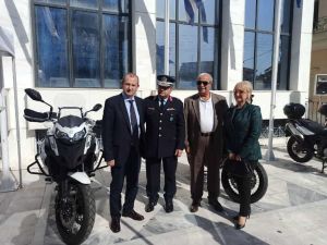 Επιμελητήριο Πιερίας: Δωρεά δύο μοτοσυκλετών στην ομάδα ΔΙΑΣ του αστυνομικού τμήματος Κατερίνης