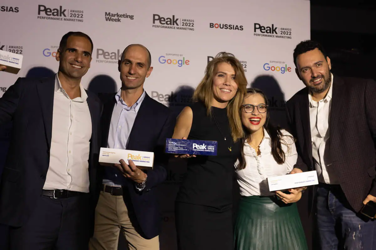 Η SKY express “BRAND OF THE YEAR” στα Peak Performance Marketing Awards Η Sky Express “brand Of The Year” στα Peak Performance Marketing Awards