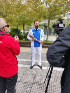 Η σκυτάλη της Running Out Of Time στην Κατερίνη