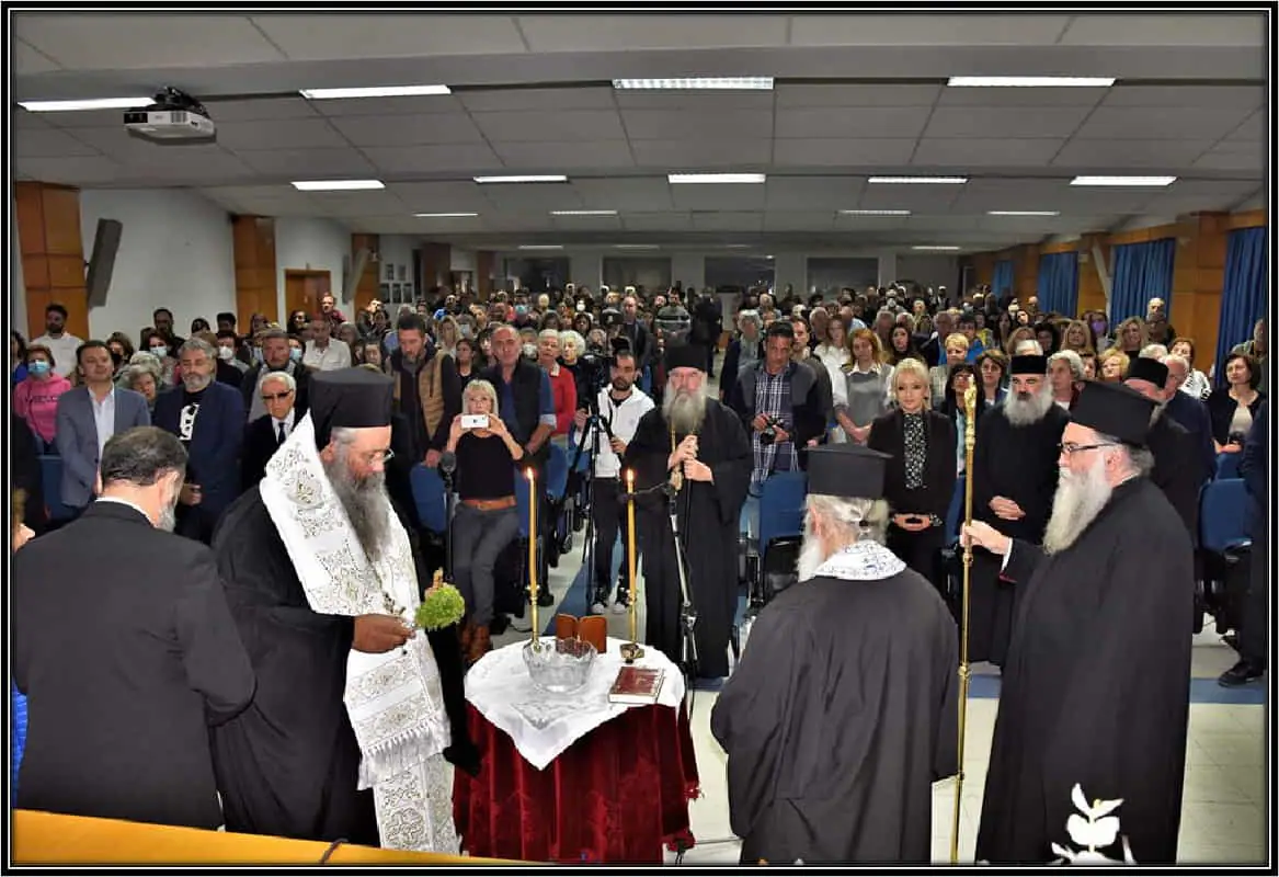 Ιωσήφ ο Βατοπαιδινός, o ασκητής της προσευχής και των δακρύων! από τον Μητροπολίτη Λεμεσού π. Αθανάσιο στην Κατερίνη. Ιωσήφ ο Βατοπαιδινός, O ασκητής της προσευχής και των δακρύων! από τον Μητροπολίτη Λεμεσού π. Αθανάσιο στην Κατερίνη.