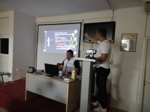 Ο Σταύρος Μάνταλος στο δευτεριάτικο μάθημα των διαιτητών