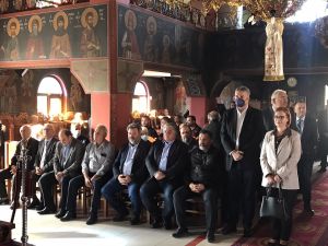 Σταυραετοί Κατερίνης – Επιμνημόσυνη δέηση για τους 4 Κρητικούς άγιους στην Ανδρομάχη στον Ιερό Ναό Κοσμά του Αιτωλού