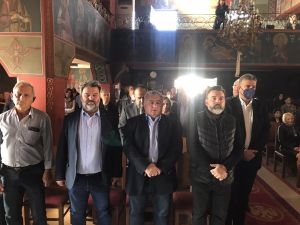 Σταυραετοί Κατερίνης – Επιμνημόσυνη δέηση για τους 4 Κρητικούς άγιους στην Ανδρομάχη στον Ιερό Ναό Κοσμά του Αιτωλού