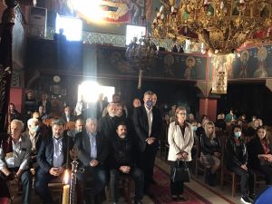 Σταυραετοί Κατερίνης – Επιμνημόσυνη δέηση για τους 4 Κρητικούς άγιους στην Ανδρομάχη στον Ιερό Ναό Κοσμά του Αιτωλού