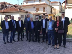 Σταυραετοί Κατερίνης – Επιμνημόσυνη δέηση για τους 4 Κρητικούς άγιους στην Ανδρομάχη στον Ιερό Ναό Κοσμά του Αιτωλού