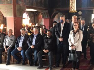 Σταυραετοί Κατερίνης – Επιμνημόσυνη δέηση για τους 4 Κρητικούς άγιους στην Ανδρομάχη στον Ιερό Ναό Κοσμά του Αιτωλού