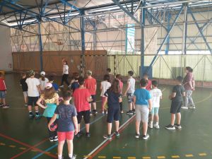 Το τμήμα χάντμπολ του Αρχέλαου Κατερίνης στην “Ημέρα Σχολικού Αθλητισμού”