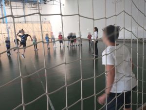 Το τμήμα χάντμπολ του Αρχέλαου Κατερίνης στην “Ημέρα Σχολικού Αθλητισμού”