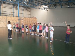 Το τμήμα χάντμπολ του Αρχέλαου Κατερίνης στην “Ημέρα Σχολικού Αθλητισμού”