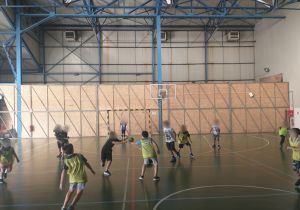 Το τμήμα χάντμπολ του Αρχέλαου Κατερίνης στην “Ημέρα Σχολικού Αθλητισμού”