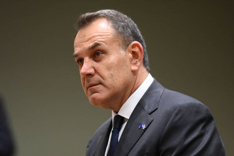 ΑΟ Υπουργός Άμυνας Νίκος Παναγιωτόπουλος εκπρόσωπος της κυβέρνησης στην εορτή της Αγίας Αικατερίνης