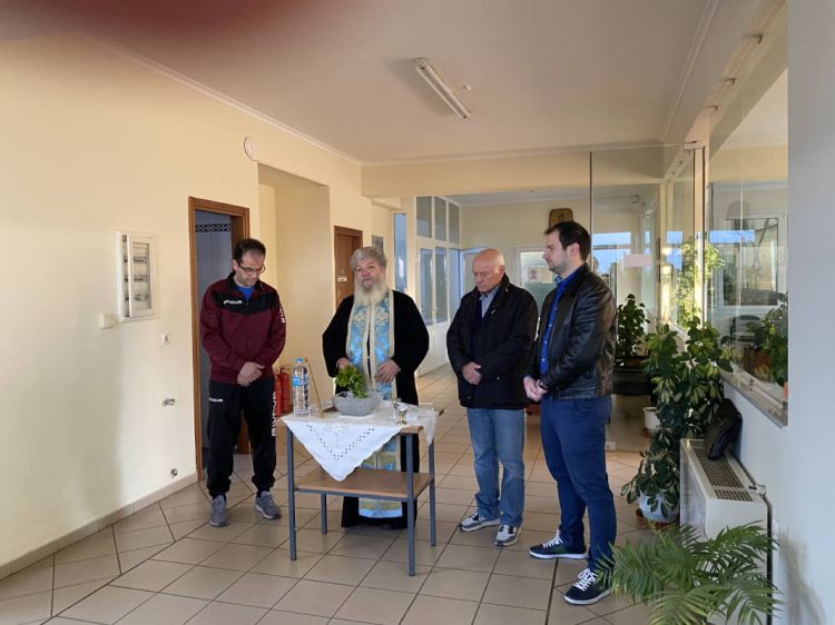 Αγιασμός  στο ΣΥ.ΦΑ Πιερίας 