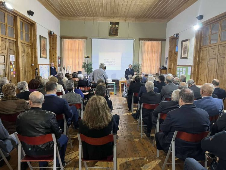 Αστική Σχολή  Κολινδρού – Εκδήλωση της ομάδας επιστημόνων Κολινδρού και του δημοτικού  φορέα πολιτισμού με ομιλητή τον θ. Καραβέργο