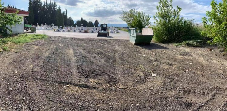 Δήμος Κατερίνης – Ολοκληρώνονται οι παρεμβάσεις στα Κοιμητήρια