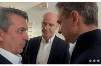 Επίσκεψη του πρωθυπουργού στην Πιερία και συνομιλία με τον πρόεδρο σωματείου επαγγελματιών Βόρειας Πιερίας