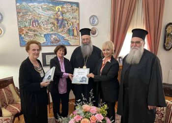 Η Αντιπεριφερειάρχης Πιερίας στα εγκαίνια της Έκθεσης  ”Μνήμη μου σε λένε Μικρασία, 100 χρόνια μετά”