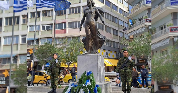 Κατερίνη – Εορτασμός της Ημέρας Ενόπλων Δυνάμεων και κατάθεση στεφάνων στην Πλατεία Ελευθερίας