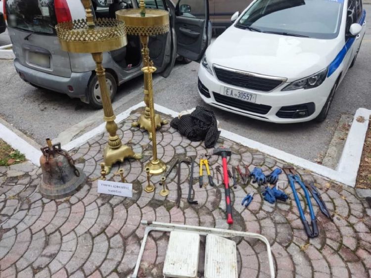 Κλοπές από ναούς σε Πιερία και – Συνελήφθησαν οι δράστες
