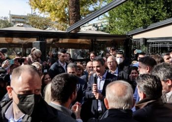 Κυριάκος Μητσοτάκης από Καλλιθέα: Το κλίμα μυρίζει ήδη εκλογές