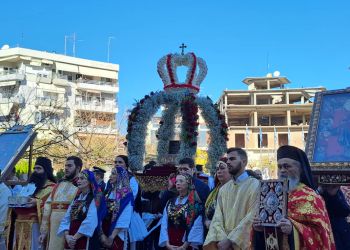 Με λαμπρότητα και συγκίνηση γιορτάστηκε και φέτος η Πολιούχος της πόλης Αγία Αικατερίνη