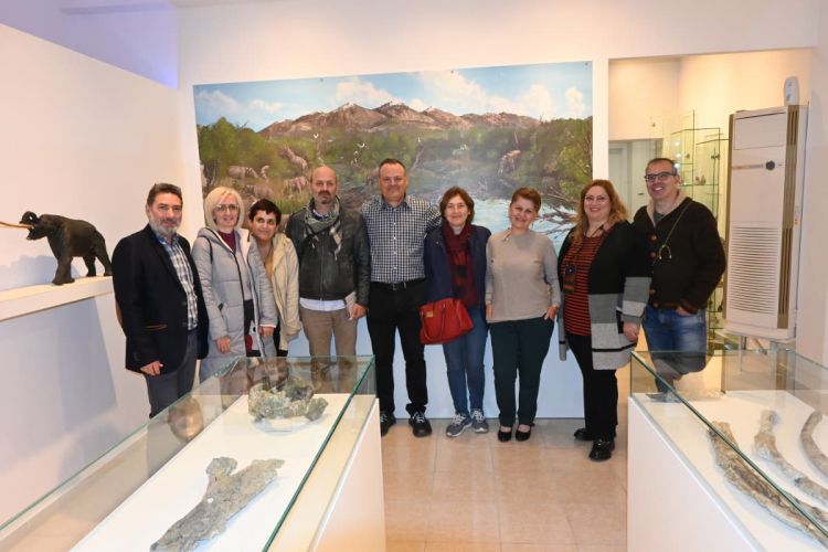 Ξενάγηση στο Μουσείο του Μαστόδοντα στη Νεοκαισάρεια για το δ.σ. του Συλλόγου Εικαστικών Καλλιτεχνών Ν. Πιερίας Ν. Πιερίας Ξενάγηση στο Μουσείο του Μαστόδοντα στη Νεοκαισάρεια για το δ.σ. του συλλόγου εικαστικών καλλιτεχνών Ν. Πιερίας