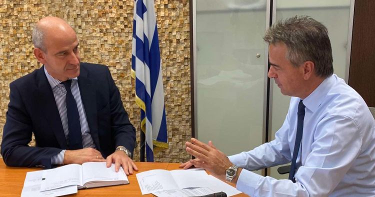 Προτεραιότητα στην ατζέντα του Φ. Μπαραλιάκου η εξέλιξη για το έργο ΣΔΙΤ του νέου κτιρίου του Μουσικού Σχολείου Κατερίνης. 