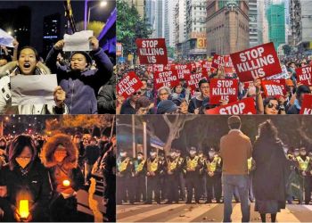 Πρωτοφανείς διαδηλώσεις στην Κίνα για τα αυστηρά Lockdowns – Οργή, χάος, ξύλο, συνθήματα κατά του Σι
