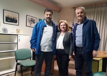 Τα ζητήματα της περιφέρειας Κεντρ. Μακεδονίας στη συνάντηση Μαρίας Μίχου – Χρης. Παπαστεργίου