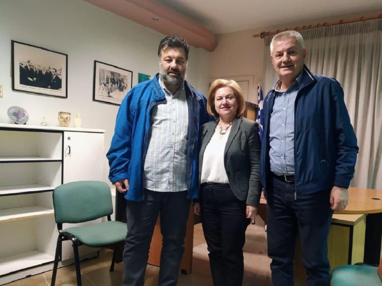 Τα ζητήματα της περιφέρειας Κεντρ. Μακεδονίας στη συνάντηση Μαρίας Μίχου – Χρης. Παπαστεργίου