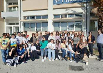 Το 7ο Γυμνάσιο Κατερίνης φιλοξένησε Διακρατική Συνάντηση Erasmus+