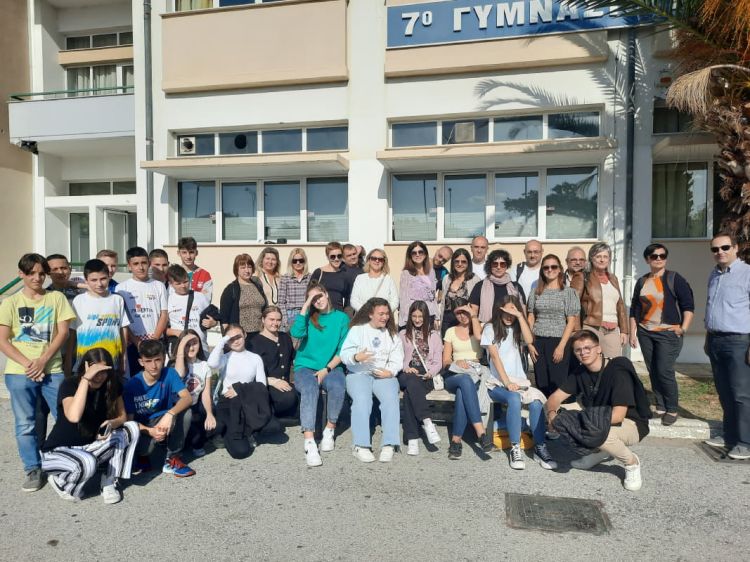 Το 7ο Γυμνάσιο Κατερίνης φιλοξένησε Διακρατική Συνάντηση Erasmus+ Το 7ο Γυμνάσιο Κατερίνης φιλοξένησε Διακρατική Συνάντηση Erasmus+