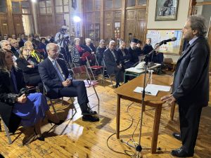 Αστική Σχολή  Κολινδρού – Εκδήλωση της ομάδας επιστημόνων Κολινδρού και του δημοτικού  φορέα πολιτισμού με ομιλητή τον θ. Καραβέργο