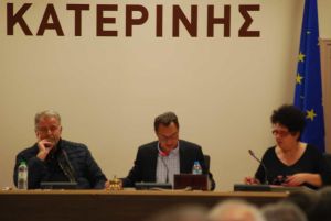 Δημοτικό Συμβούλιο Κατερίνης  με ένταση  και αντεγκλήσεις