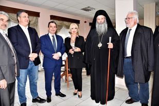 Επίσκεψη Γεωργαντά Και Τζιτζικώστα Στο Συγκρότημα Των Εκκλησιαστικών Ιδρυμάτων Της Ιεράς Μητροπόλεως Κίτρους