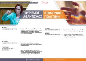 Ετήσιος απολογισμός και παρουσίαση δράσεων της Ελισσάβετ (Μπέττυ) Σκούφα – βουλεύτριας Πιερίας ΣΥΡΙΖΑ ΠΣ