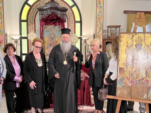 Η Αντιπεριφερειάρχης Πιερίας στα εγκαίνια της Έκθεσης  ”Μνήμη μου σε λένε Μικρασία, 100 χρόνια μετά”